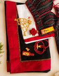 Georgette Saree Set 2 | Saree, Blouse with Gaacha & Newari Ornaments
