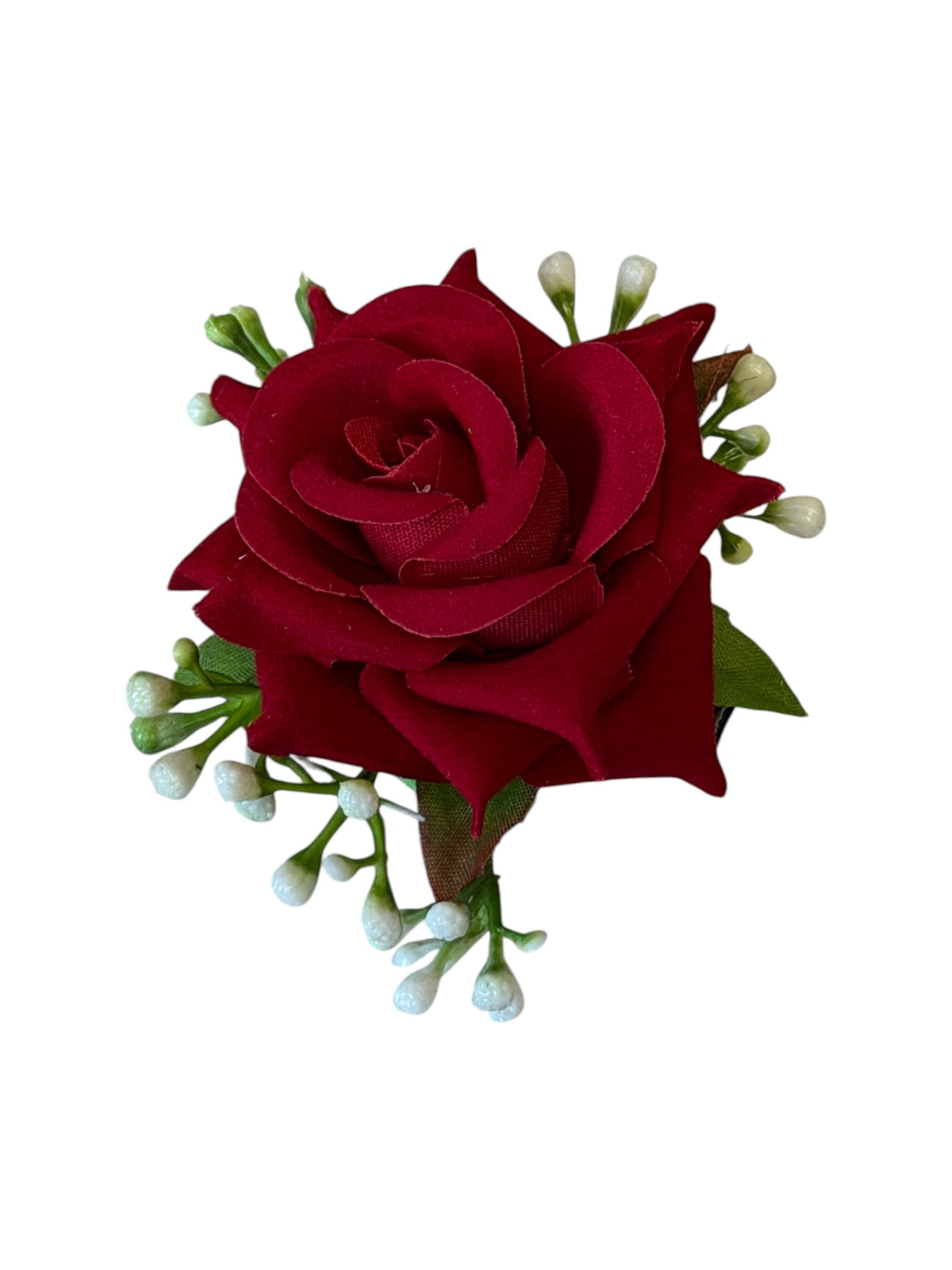 Traditional Rose Hair Ornament for Newari Dress | Gold-Plated Hair Accessory