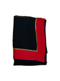 Women’s Black & Red Georgette Newari Saree