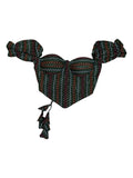 Women’s Traditional Newari Corset Blouse | Black