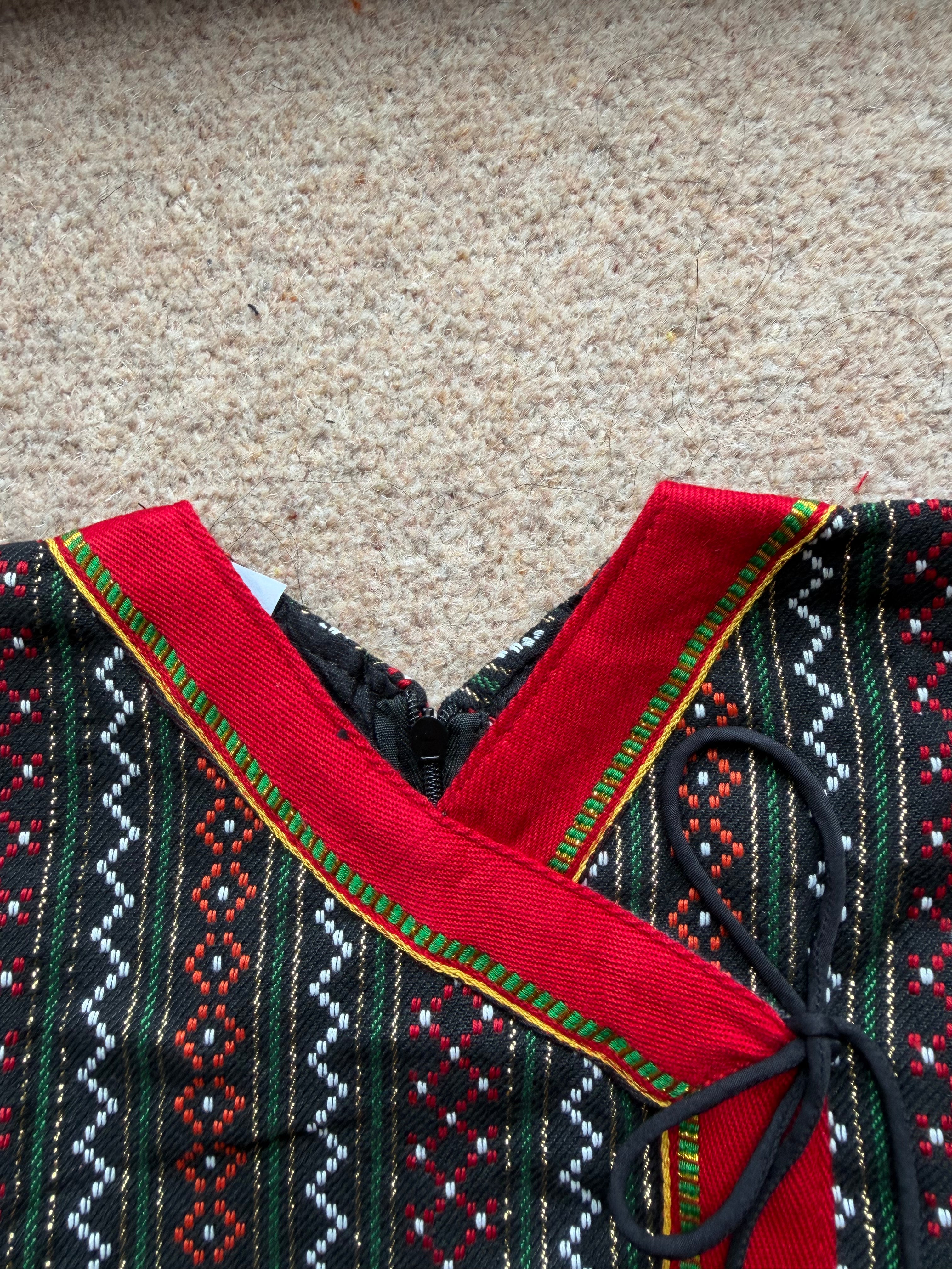 Traditional Newari Baby Gown | Infant Cultural Dress