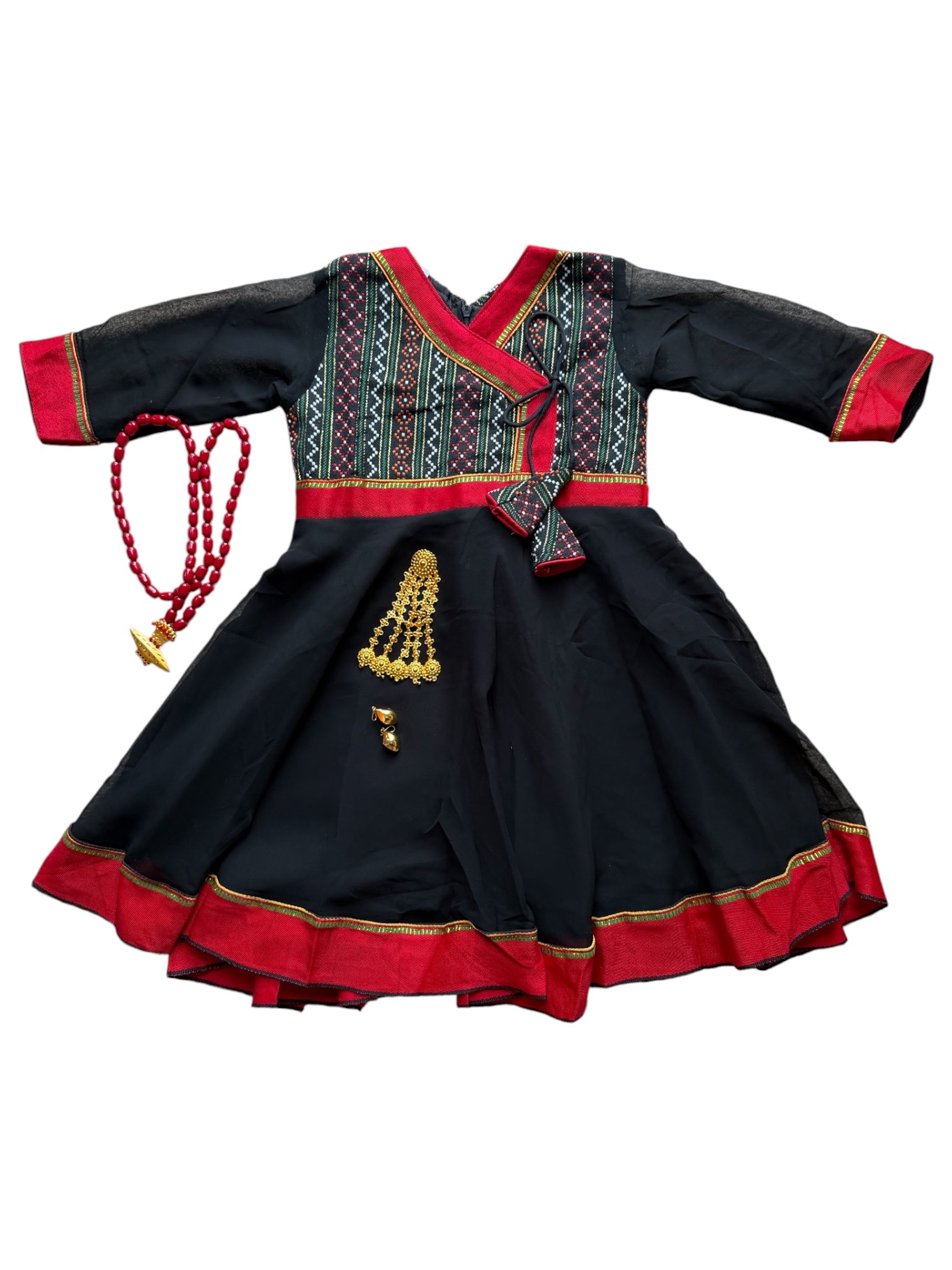 Traditional Newari Baby Gown | Infant Cultural Dress