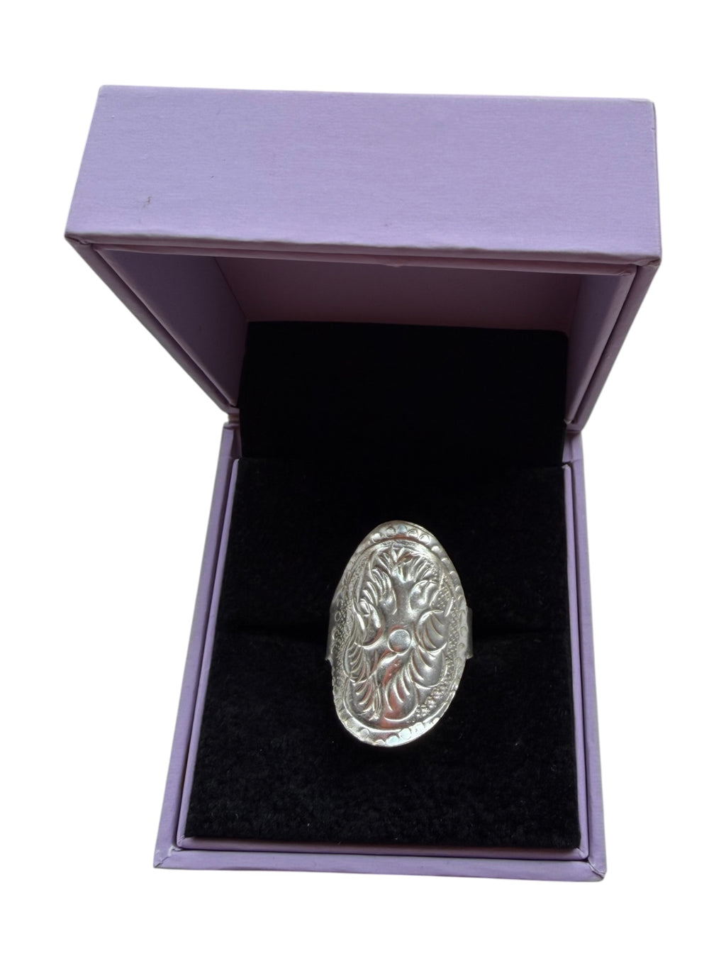 Pyakha Aangu (Butta Ring) | Silver-Plated Alloy