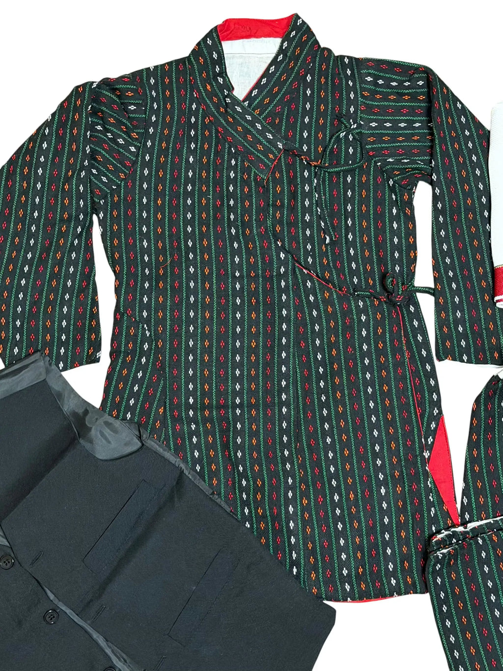 Kids Traditional Newari Daura Suruwal Set | Boys' Cultural Outfit