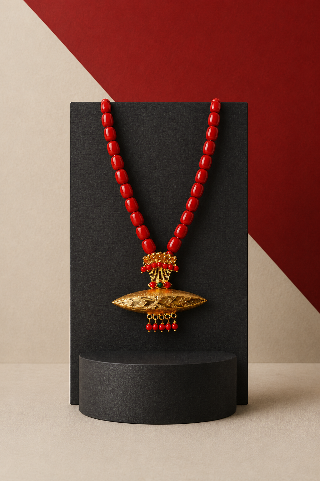Traditional Newari Tilhari Necklace