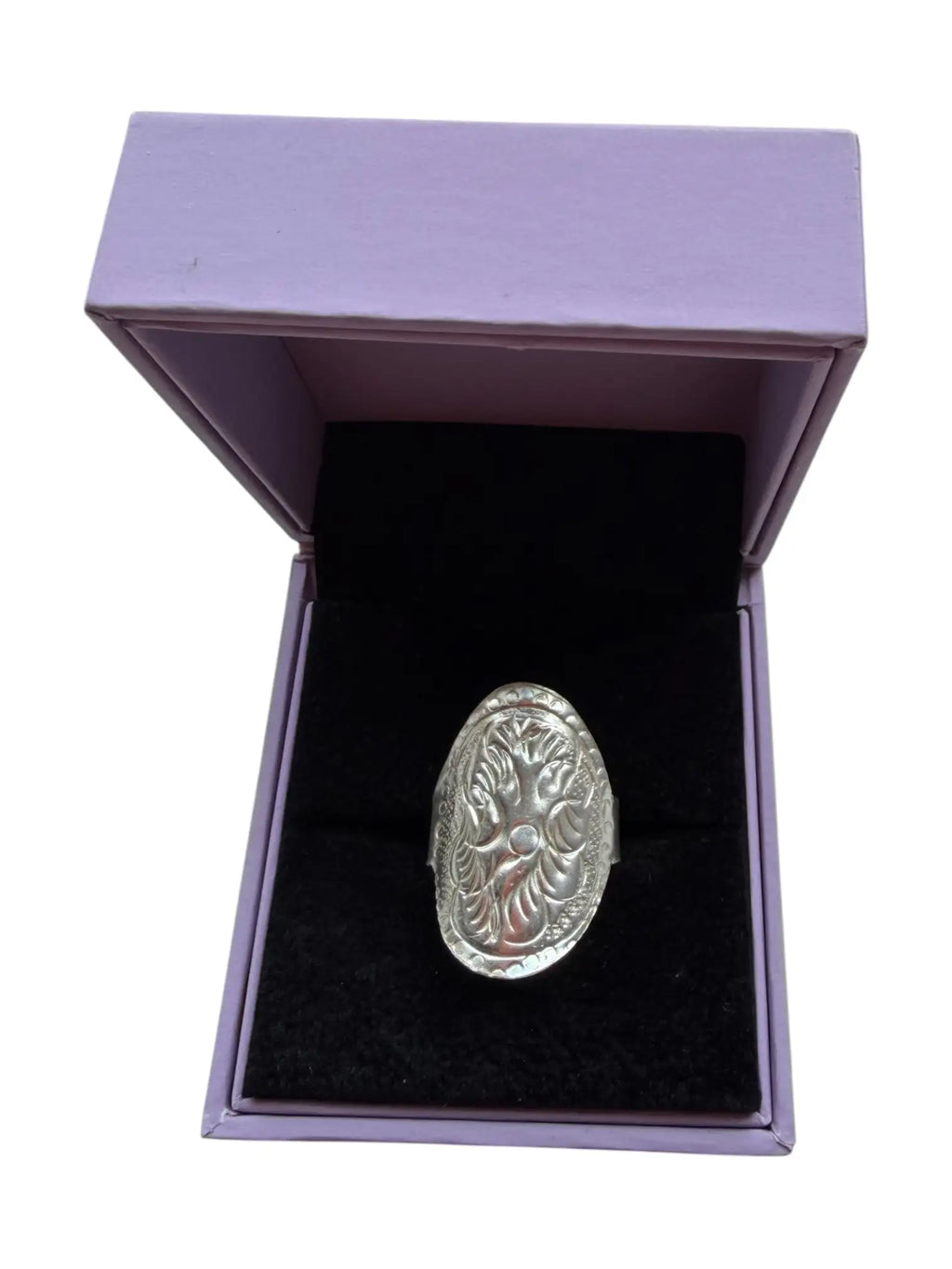Pyakha Aangu (Butta Ring) | Silver-Plated Alloy
