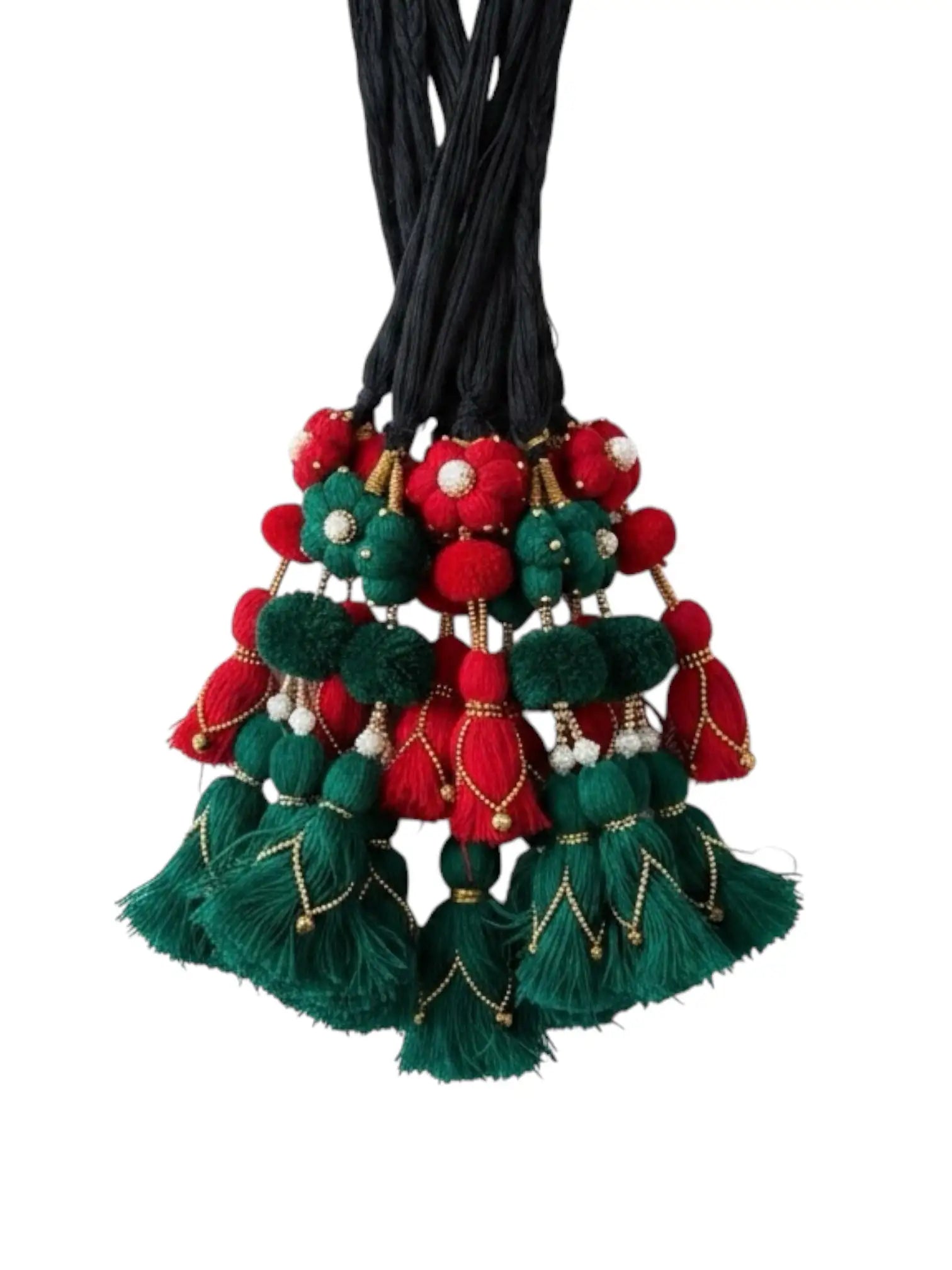Traditional Newari Sachika - Hair Accessory