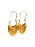Traditional Newari Butta Makasi Earrings | Gold-Plated Jewellery